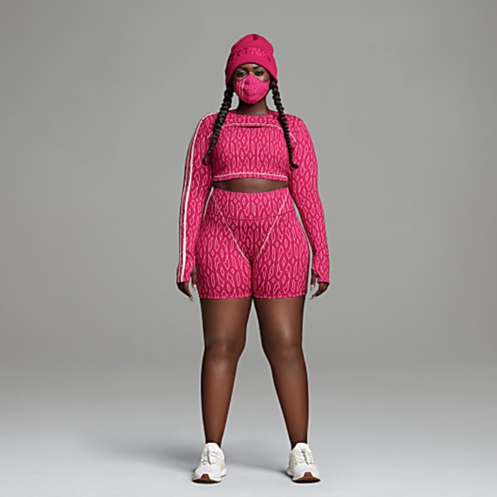 Adidas x Ivy Park Monogram Short Tight (Plus Size)